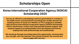 Korea Scholarship 2025